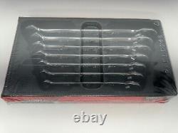 Snap On NEW 7 pc Metric Reversible Ratcheting Combo Wrench Set SOXRRM707