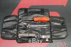 Snap On Ratcheting Screwdriver Adjustable Wrench Ad8 Harley Davidson Set Kit