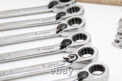 Snap-On SOEXRM712 8-19mm 12pc 12pt Reversing Flank Drive Ratcheting Wrench Set