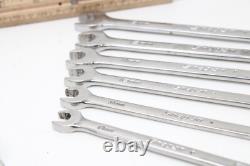 Snap-On SOEXRM712 8-19mm 12pc 12pt Reversing Flank Drive Ratcheting Wrench Set