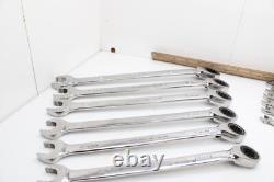 Snap-On SOEXRM712 8-19mm 12pc 12pt Reversing Flank Drive Ratcheting Wrench Set