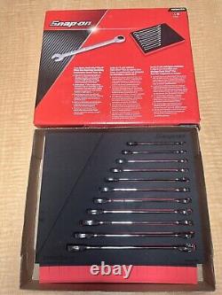 Snap-On SOXRM01FBRA 11 Pc Metric Ratcheting Combination Wrench 6-16mm In Foam