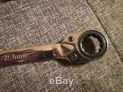 Snap On Soxxrm710 Ratchet Spanners 10 To 19mm. Flank Drive Plus