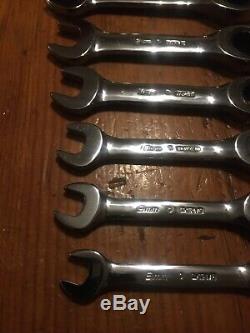 Snap On Stubby Metric Ratcheting Wrench Set