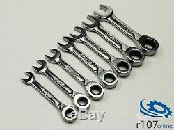 Snap On Stubby Ratchet Spanners OXIRM707 8-14mm (Incl VAT)