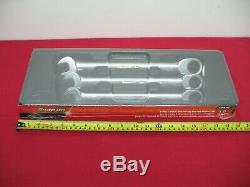 Snap On Tools 3 Piece Metric Flank Drive Combination Ratcheting Wrench Set