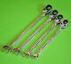 Snap On Tools 4pc Metric 6mm-9mm Flank Drive Plus Ratchet Spanner Set Soxrrm704a