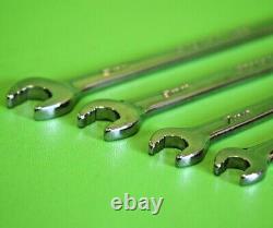 Snap On Tools 4pc Metric 6mm-9mm Flank Drive Plus Ratchet Spanner Set SOXRRM704