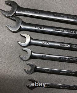 Snap-On Tools 6pc SAE Reversible Ratcheting Combo Wrench Set SOXRR12A/SOXRR24A