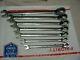 Snap On Tools 7 Pc Sae Reversible Ratcheting Combination Wrench Set Soexr707