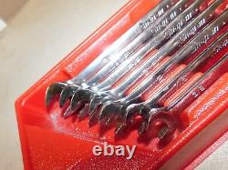 Snap On Tools 7pc Sae Reversible Ratcheting Wrench Set Pakty248 (eb103)