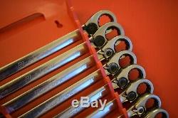 Snap On Tools Blue-Point 12pc Reversible Ratchet Spanner Set rrp £235 (625)