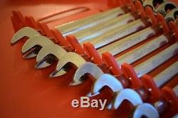 Snap On Tools Blue-Point 12pc Reversible Ratchet Spanner Set rrp £235 (625)