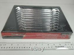 Snap On Tools NEW SOXRM710 10 Piece Metric Non Reversible Ratcheting Wrench Set