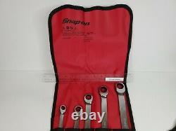 Snap On Tools New XDLRM705K2 5 pc 0°12-Point Metric Ratcheting Box Wrench Set