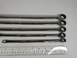 Snap On Tools New XDLRM705K2 5 pc 0°12-Point Metric Ratcheting Box Wrench Set