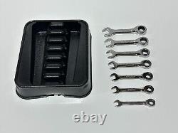 Snap-On Tools USA OXKRM707 7pc Metric Short Ratcheting Combination Wrench Set
