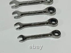 Snap-On Tools USA OXKRM707 7pc Metric Short Ratcheting Combination Wrench Set