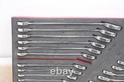 Snap-on 23pc Metric/SAE Flank Drive Plus Reversible Ratcheting Set MISSING 13MM