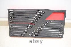 Snap-on 23pc Metric/SAE Flank Drive Plus Reversible Ratcheting Set MISSING 13MM