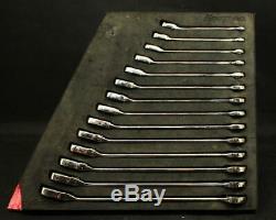 Snap-on 6 19 mm 12-pt FLANK drive PLUS Ratchet Wrench Set SOXRRM01FBRX