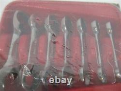 Snap-on OXKR707, 3/8 3/4 Short Handle Ratcheting Combination Set, 7pc