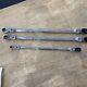 Snap On Tools 3pc 12pt Metric Double Flex Reverse Ratcheting Wrench Set Xfrrm705