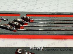 Snap-on Tools NEW 23pc Metric & SAE Reversible Ratcheting Combo Wrench Foam Set