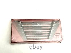 Snap on Tools New 7pc SAE 0° Non-Reversing Ratcheting Combo Wrench Set SOXR707A