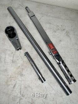 Snap-on Tools TQR600 3/4 Drive Ratchet 600 Ft Lbs torque wrench L72T USA Tool