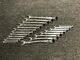 Snap-on Tools Usa New 20 Piece Sae & Metric Ratcheting Combo Wrench Lot Set