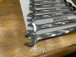 Snap-on Tools USA NEW 9pc 1/4 up to 3/4 SAE Reversible Ratcheting Wrench Set