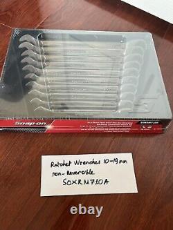 Snap on ratchet wrench set metric new