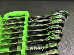 Snap-on tools combination ratcheting wrench set metric
