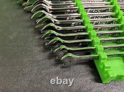 Snap-on tools combination ratcheting wrench set metric