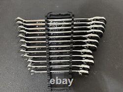 Snap-on tools ratcheting wrench set flank drive plus reversible metric 8-19mm