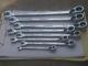 Snap On Tools Ratcheting Wrench Set Soexr707 Flank Drive Plus New + Soexr8 1/4
