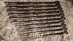 Snapon Tools 10pc 0-offset 10-19mm Ratchet Wrench Set USA MADE