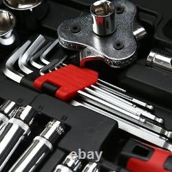 Socket Ratchet Car Repair Tool Wrench Set Head Pawl Socket Spanner Screwdriver