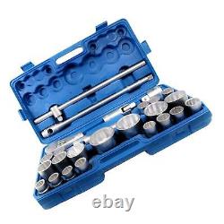 Socket Set 26 Piece Metric 3/4 & 1 Drive Ratchet Socket Set 21mm-65mm