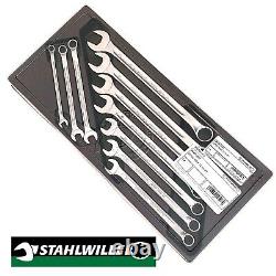 Stahlwille 14/10pc Metric Ring Open End Box Combination Spanner Set 96401007