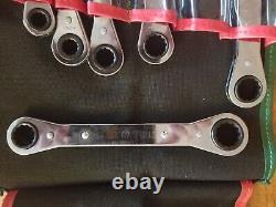 Stahlwille 25/7PC Ratchet Ring Spanner Set, 7 Pieces