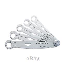 Stahlwille 96411001EDT Ratchet wrench set FastRatch240, 5pcs, 3/8 to 3/4
