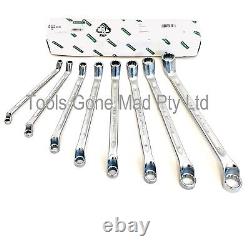 Stahlwille Stabil 8pc Double Ended Ring Spanner Deep Offset Set 6x7-20x22mm 20/8