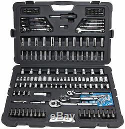 Stanley 201 Piece Mechanics Mixed Tools Set, Wrenches, Sockets, Ratchet Tool Kit