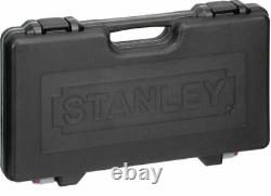 Stanley 92-824 69-Piece Socket Mechanics Tool Set Black Chrome