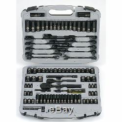 Stanley 92-839 Max-Drive Black Chrome and Laser Etched Socket Set, (99-Piece)