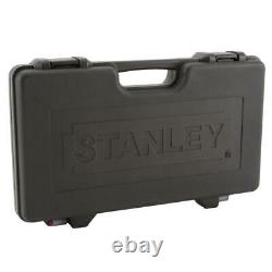 Stanley Black Chrome Socket Set (69 Piece) ratchets sockets and carrying case