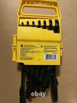 Stanley STMT17985CCT Ratchet Black Chrome Flexhead Wrench Set Brand New (225203)