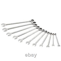 Steelman Pro 11 Piece Standard 144-Position Ratcheting Wrench Set 78981